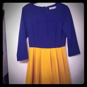 Vintage dress snow white colors sz medium